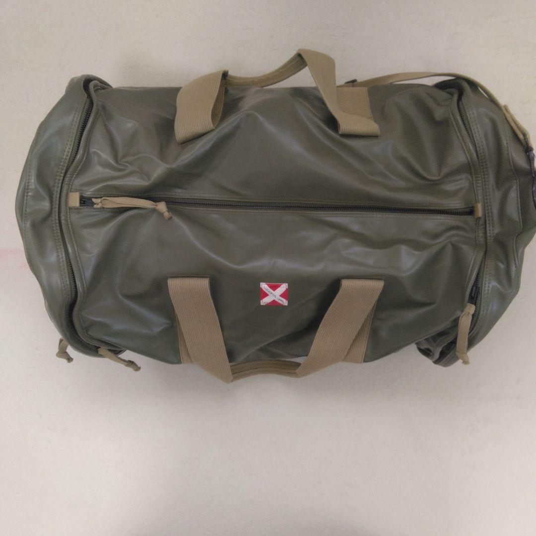 美品　吉田カバン　ラゲッジレーベル　ドラムバッグ　 PORTER　赤バッテン