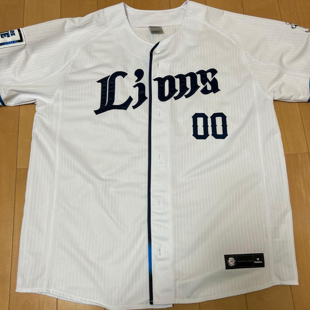 埼玉西武ライオンズ レプリカユニホーム(ホーム) Lサイズ 仲田慶介