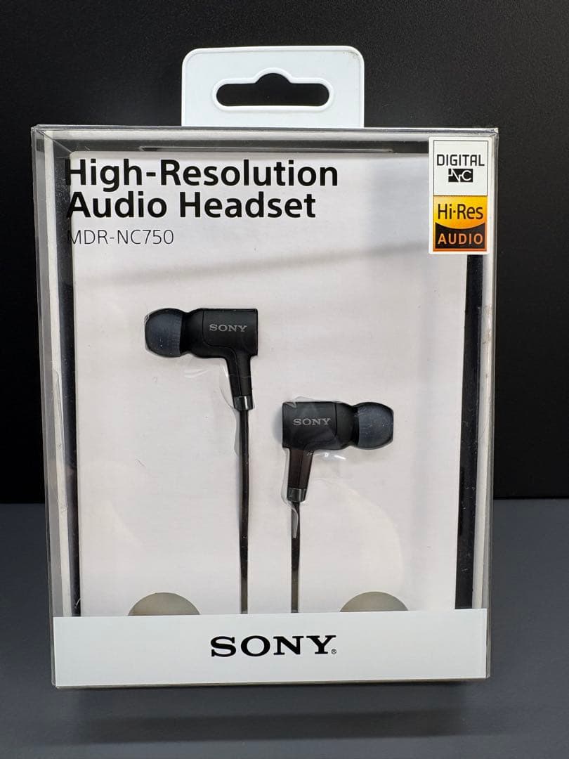 【SONY ハイレゾイヤホン】MDR-NC750