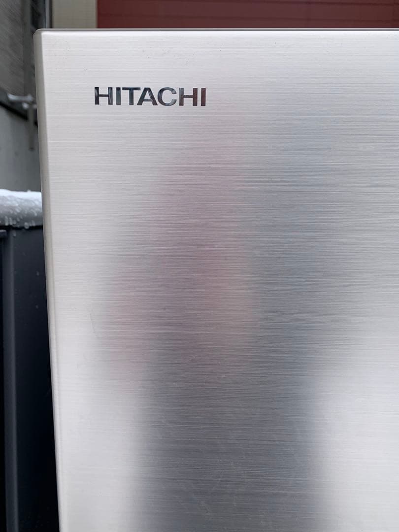 極美品HITACHI 冷蔵庫 R-27TV シルバー 3ドア 2023年製