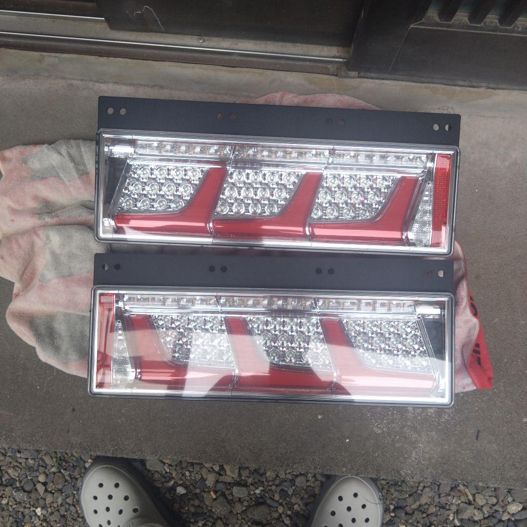 コイト　ノーマルターン　テールランプ クリア/レッド 2個セット