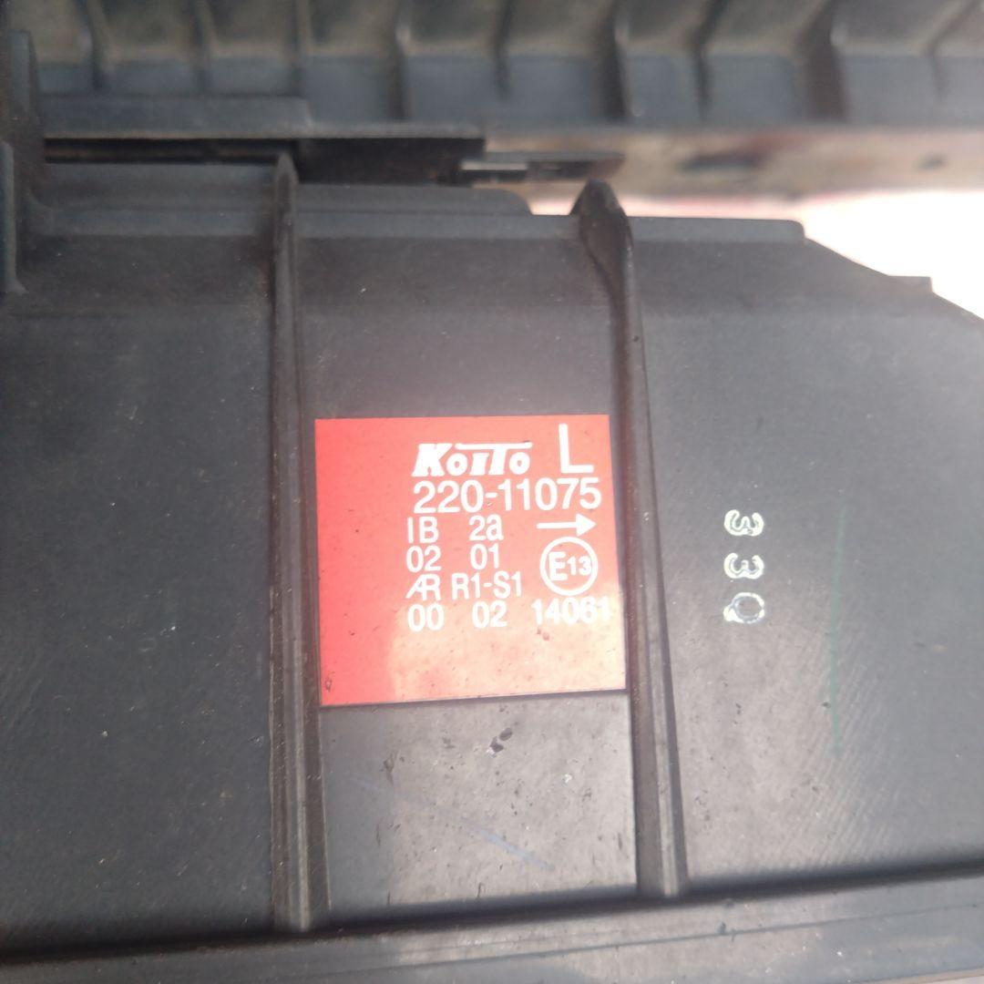 コイト　ノーマルターン　テールランプ クリア/レッド 2個セット