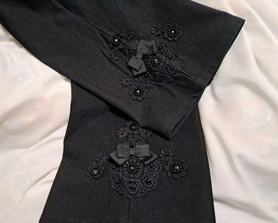 新品定価17600円　スーパービューティー　裏起毛ハイテンション パンツ40M黒