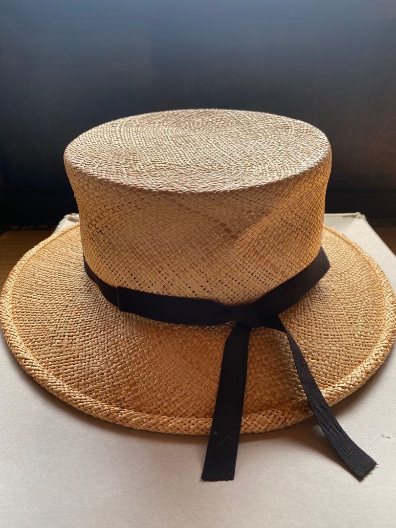 ベルレッタ berretta 麦わら帽子 直径約30cm