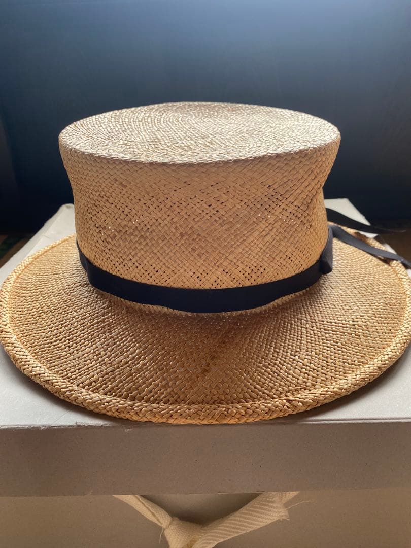 ベルレッタ berretta 麦わら帽子 直径約30cm