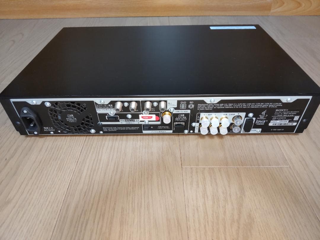 Mr.MS/BDZ-AX1000 動作良好 BRD-400T miniDV