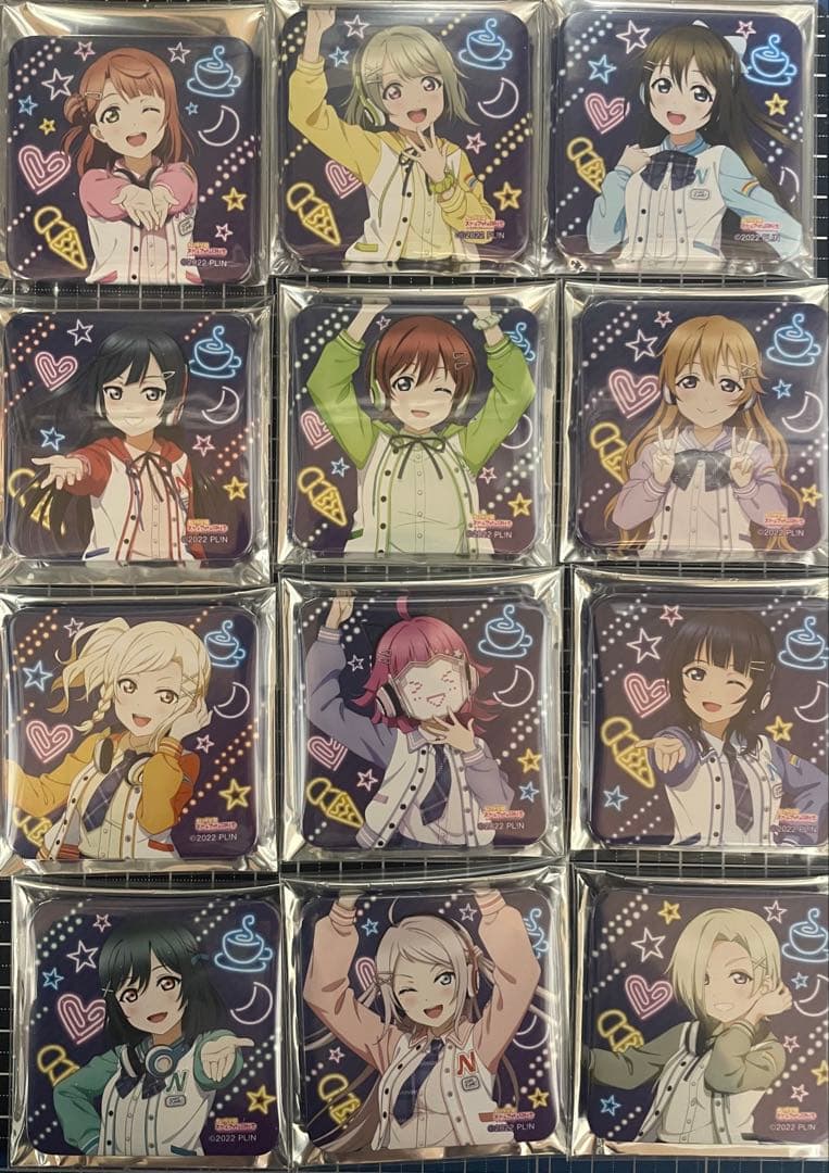 ラブライブ虹ヶ咲 同窓会 STAY TUNE！缶バッチ コンプセット