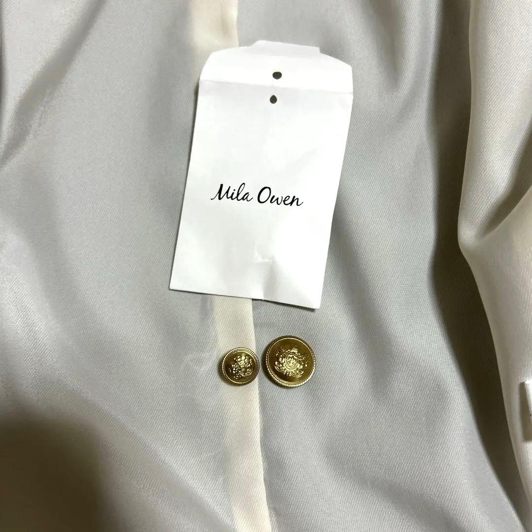 Mila Owen 濃紺 ダブルブレスト 金釦 ブレザー テーラードジャケット