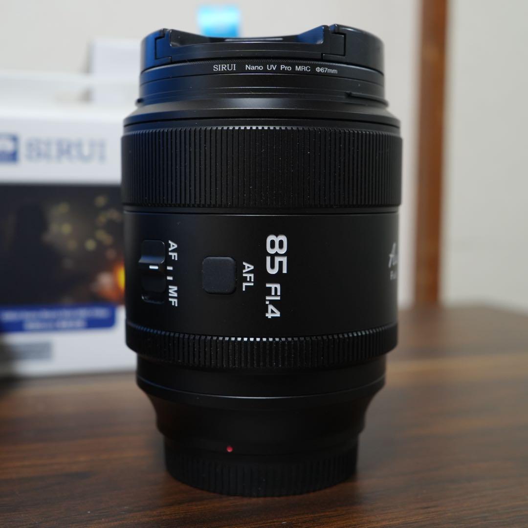 SIRUI Aurora 85mm F1.4 レンズ ソニーEマウント美品
