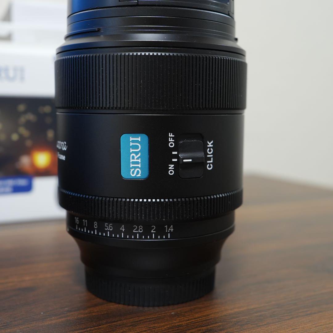 SIRUI Aurora 85mm F1.4 レンズ ソニーEマウント美品