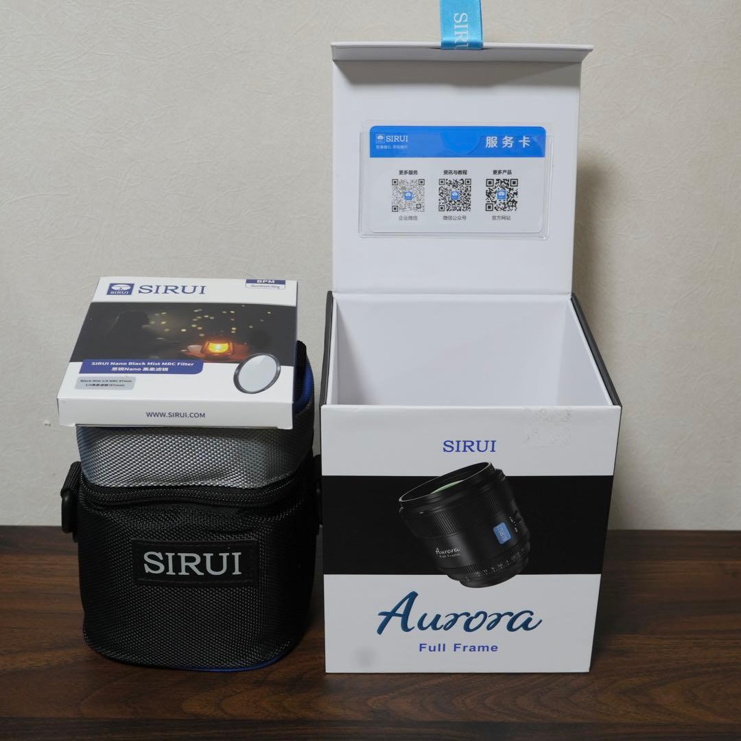 SIRUI Aurora 85mm F1.4 レンズ ソニーEマウント美品