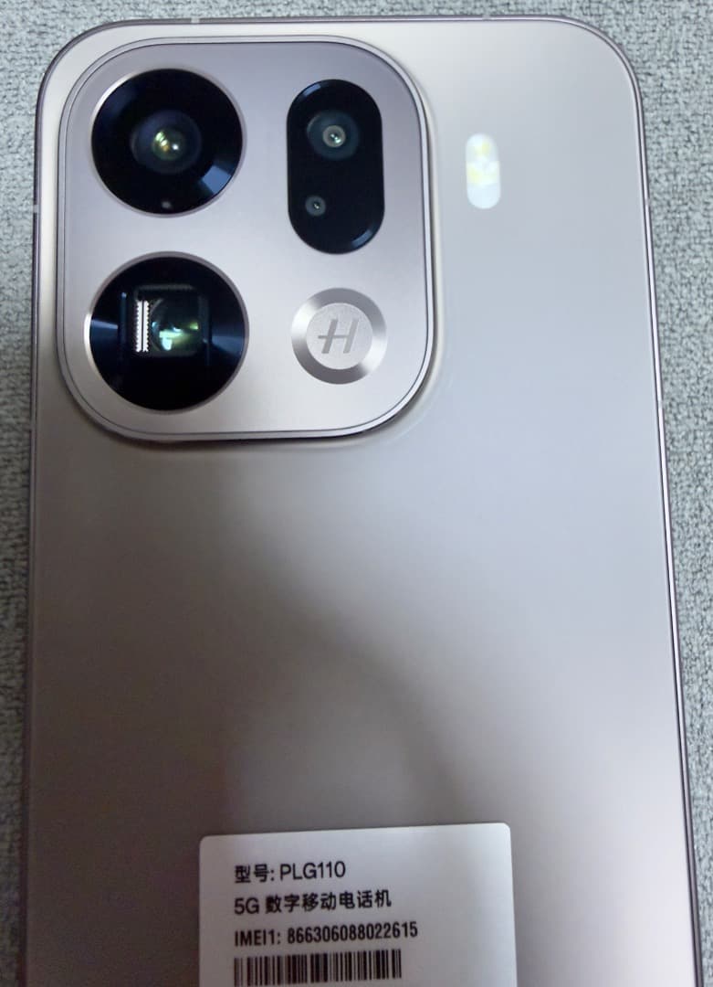 Oppo Find X9 Pro 中国版 12/256GB グレー SIMフリー