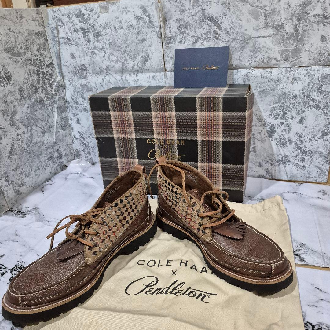 ☆新品未使用☆ コール ハーン x ペンドルトン クラシックス チャッカブーツ箱