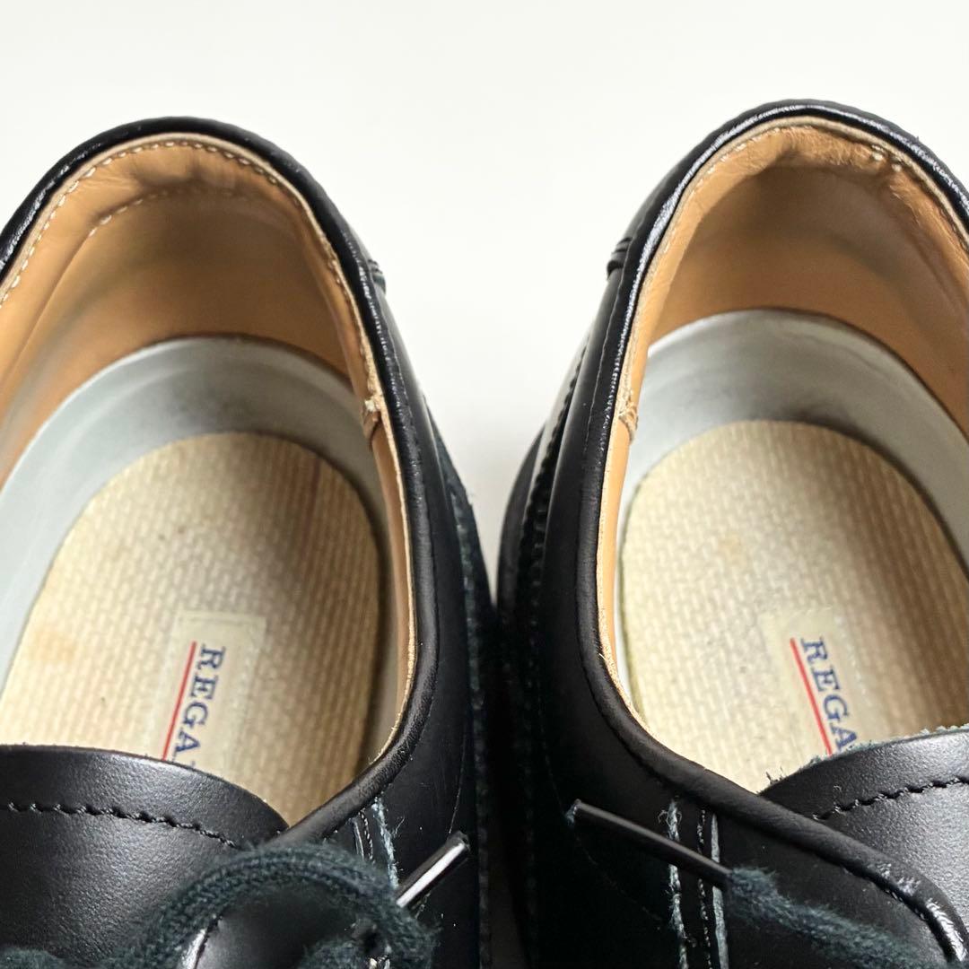 【美品】リーガル/ウイングチップレザーシューズ/vibram/撥水/超軽量/28