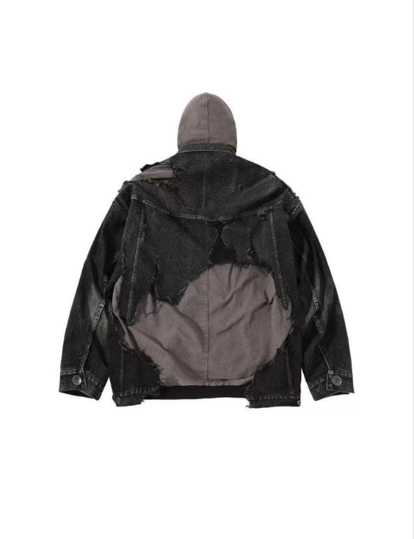 MIHARA YASUHIRO Gジャン デニムジャケット 44 ブラック