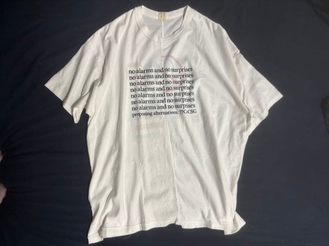 77circa×Curensologyの別注 Tシャツ　ホワイト