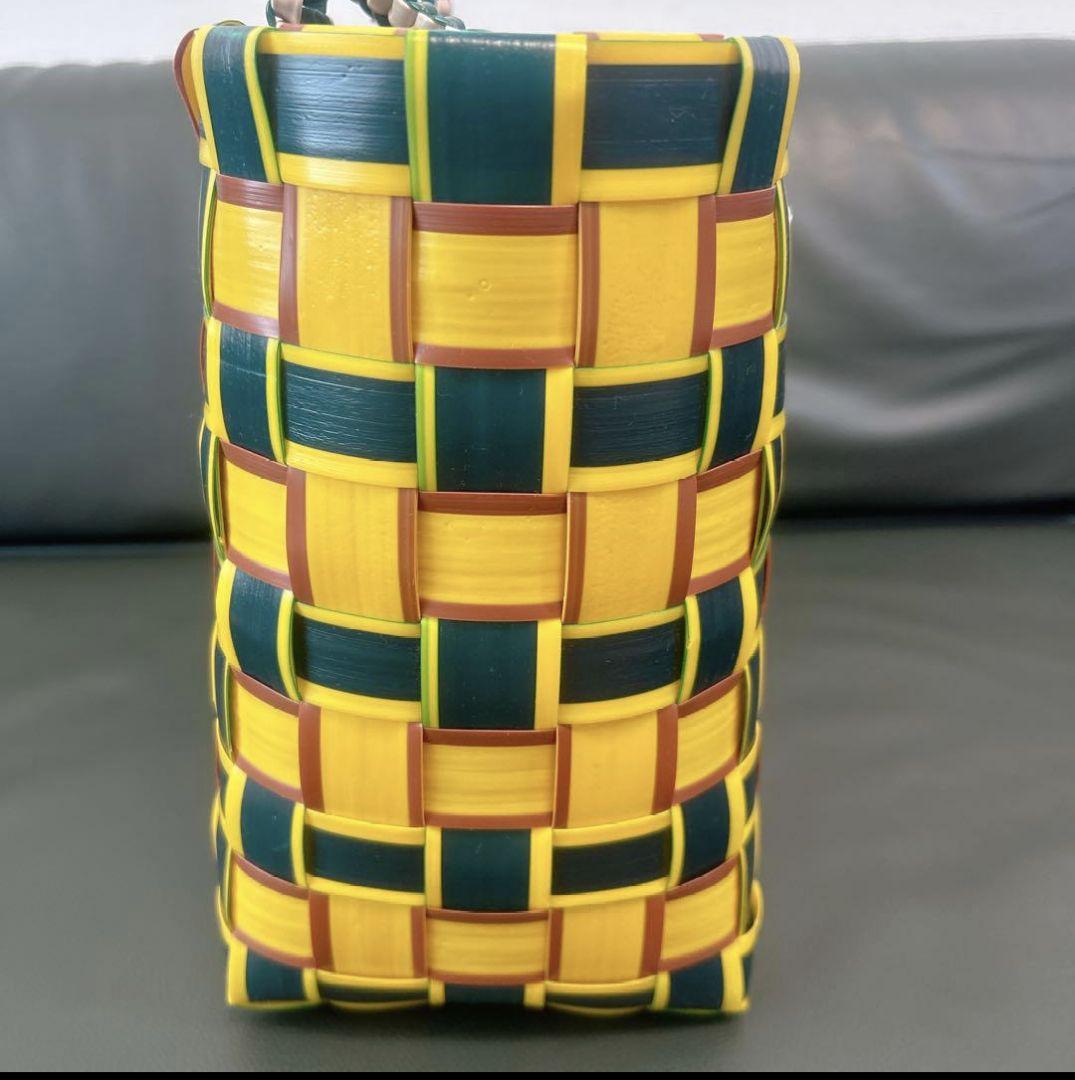 【新同・送料込】マルニマーケット ☆ カゴバッグ プラカゴバッグ