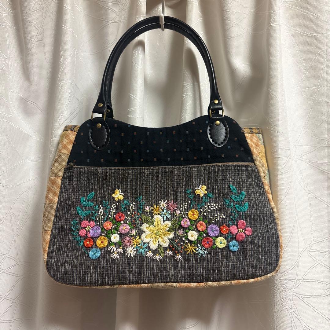 さスーちゃんパッチワークバッグ