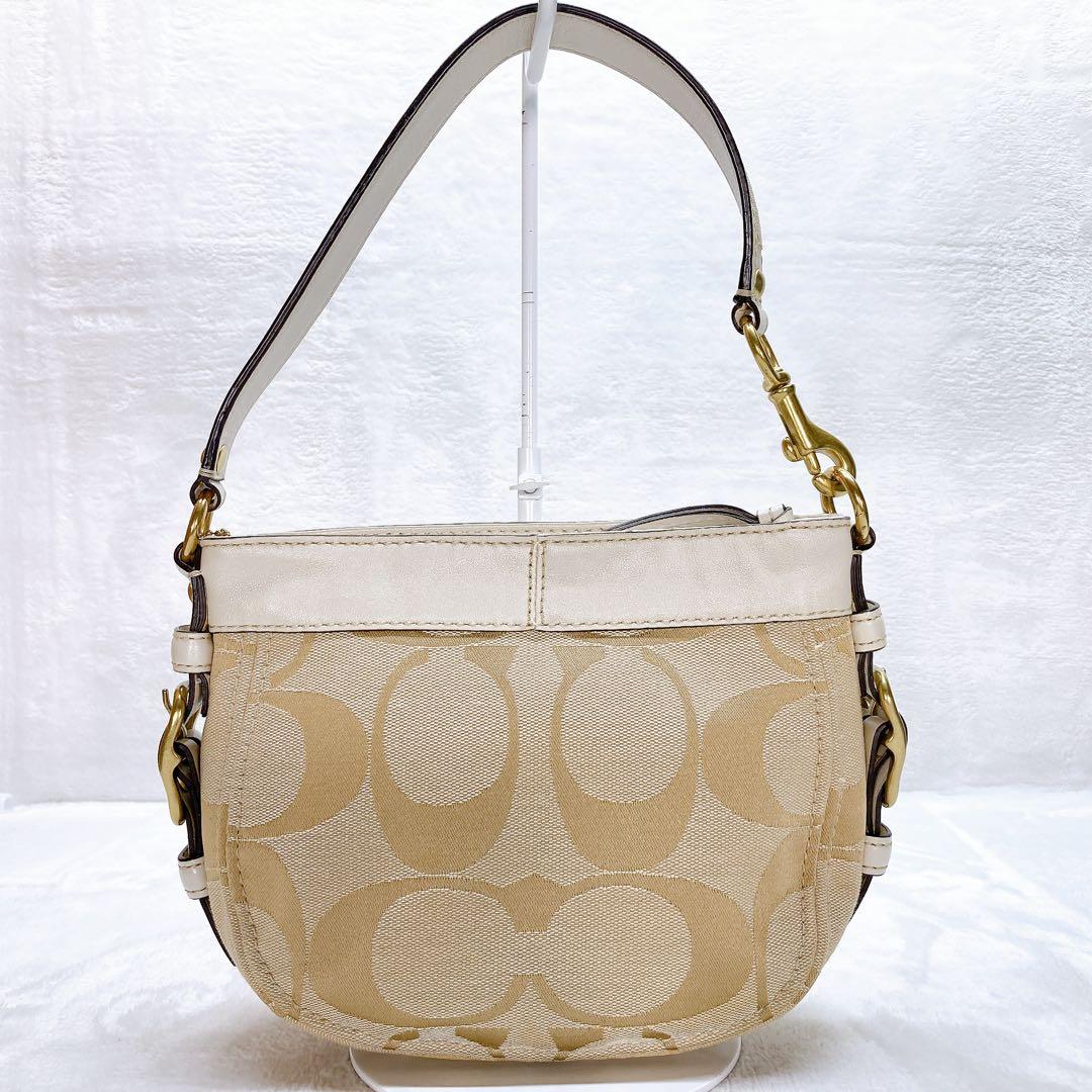 ✨美品✨COACH コーチ ゾーイ バッグ アクセサリーポーチ y2k レザー