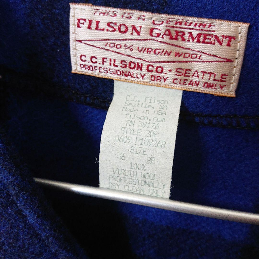 新品・未使用フィルソン ウール ベスト 36