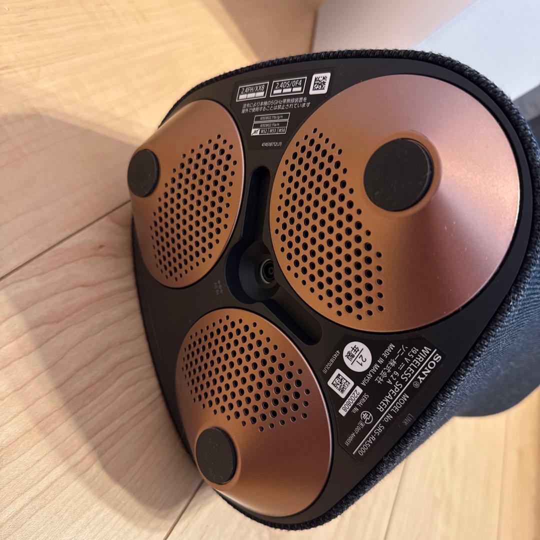 SONY ワイヤレススピーカー SRS-RA5000