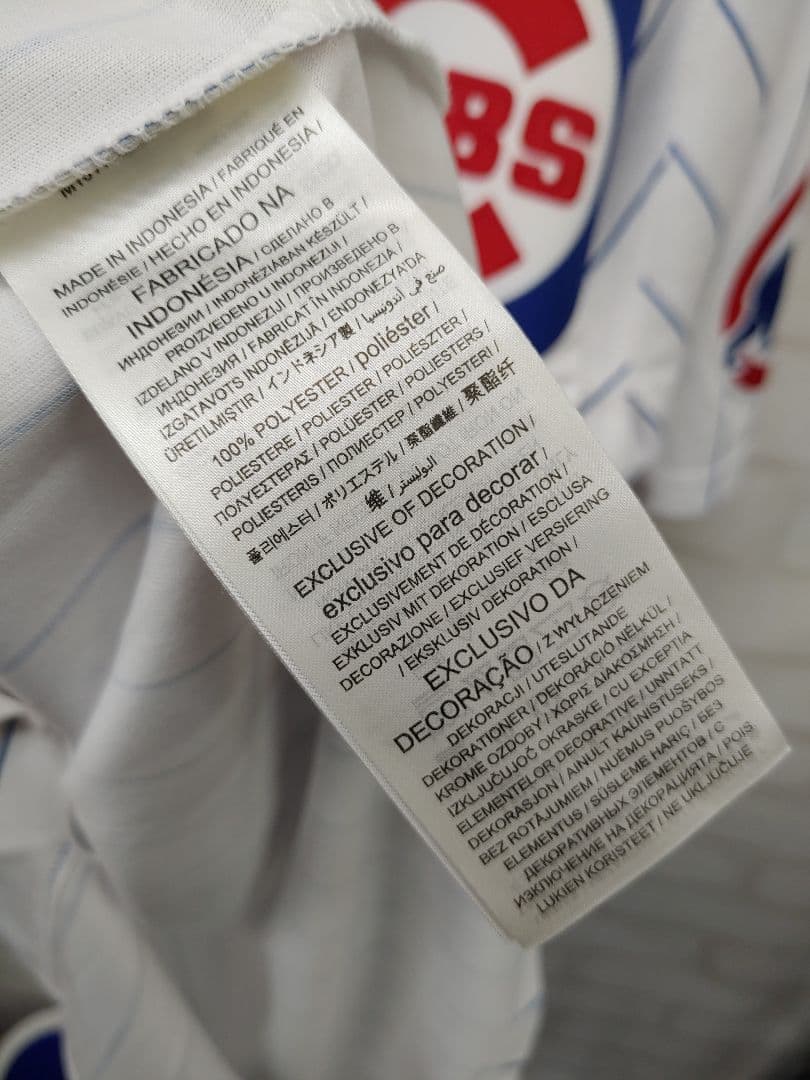 【新品タグ付き】シカゴ・カブス 鈴木誠也 レプリカユニフォーム（Lサイズ）