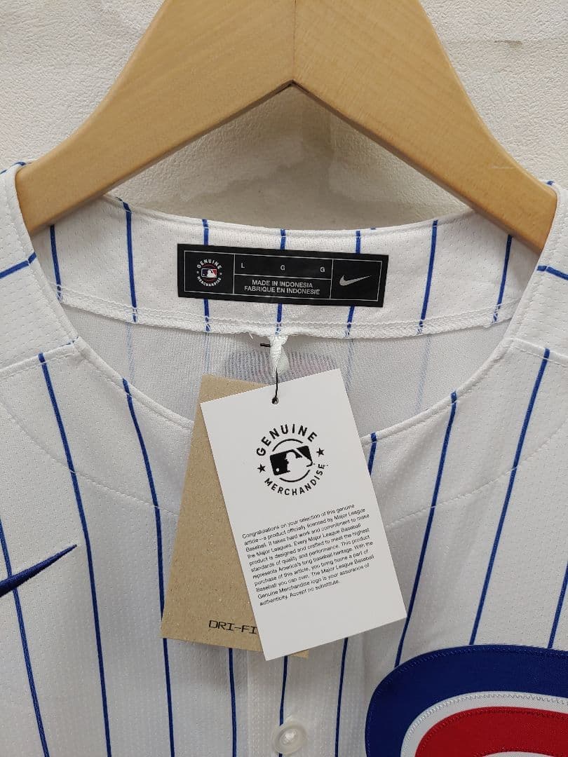 【新品タグ付き】シカゴ・カブス 鈴木誠也 レプリカユニフォーム（Lサイズ）