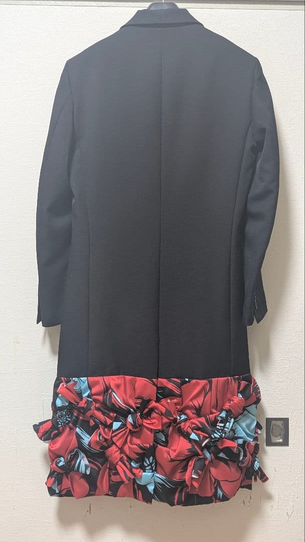 COMME des GARÇONS 24ss ロングテーラードジャケット リボン