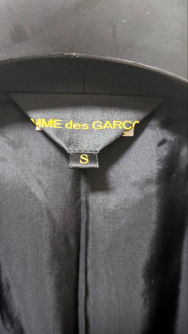 COMME des GARÇONS 24ss ロングテーラードジャケット リボン