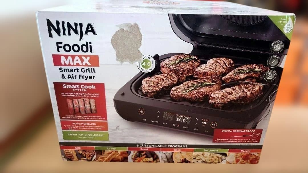 Ninja Foodi MAX スマートグリル & エアフライヤー
