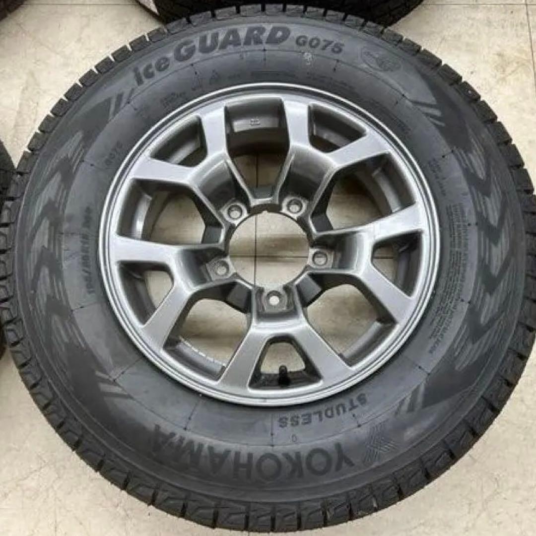 新品ラベル付未走行！ジムニーシエラ　ジムニーノマド　スタッドレスタイヤ