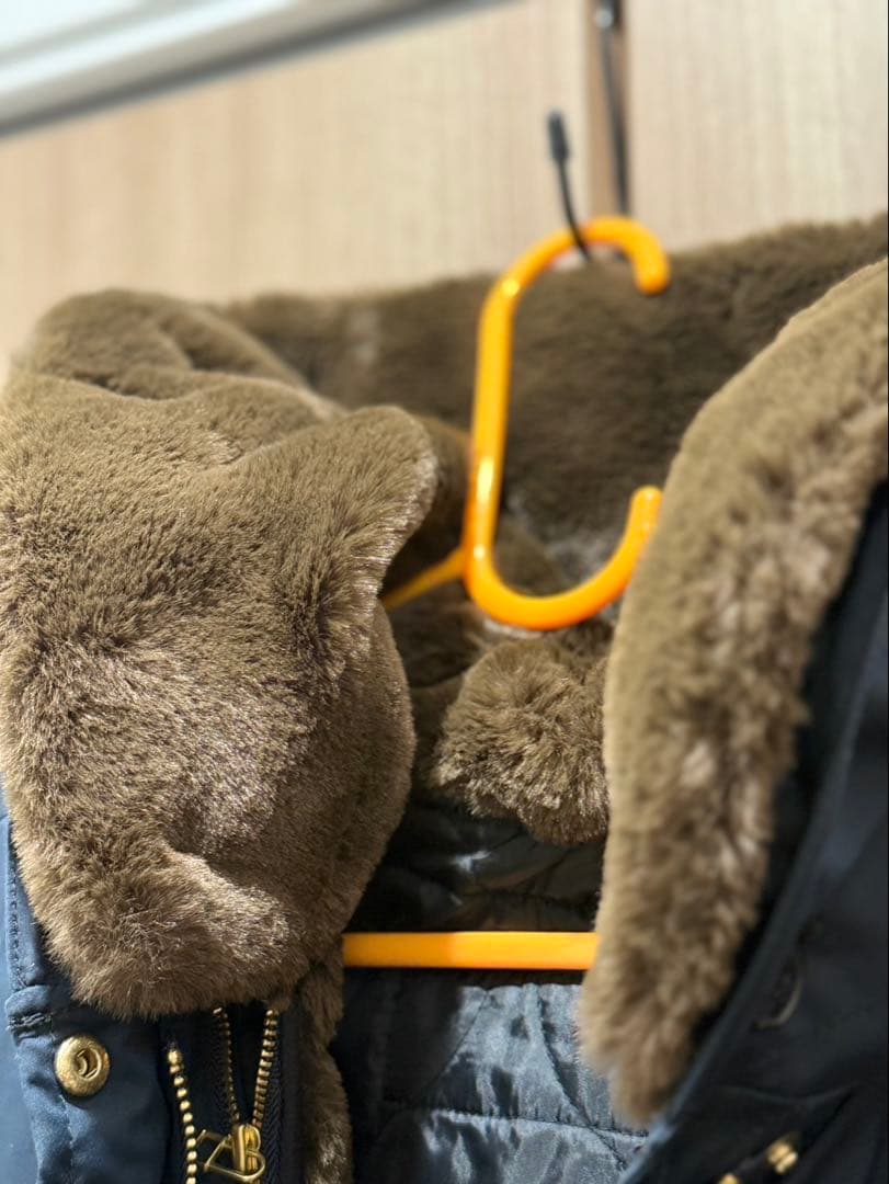 グリーンレーベルリラクシング　モッズコート　ネイビー