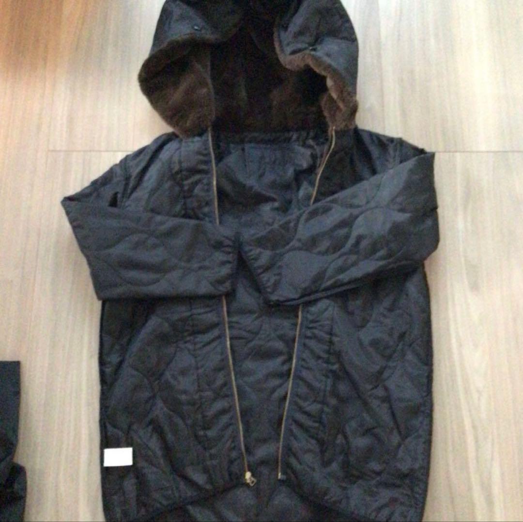 グリーンレーベルリラクシング　モッズコート　ネイビー