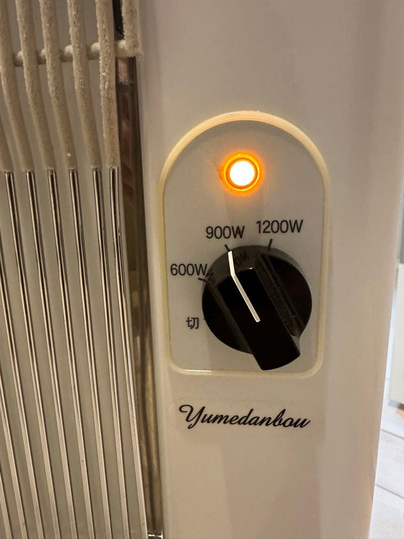 アールシーエス 遠赤外線パネルヒーター 夢暖望 1200型 取説ダストカバー付き