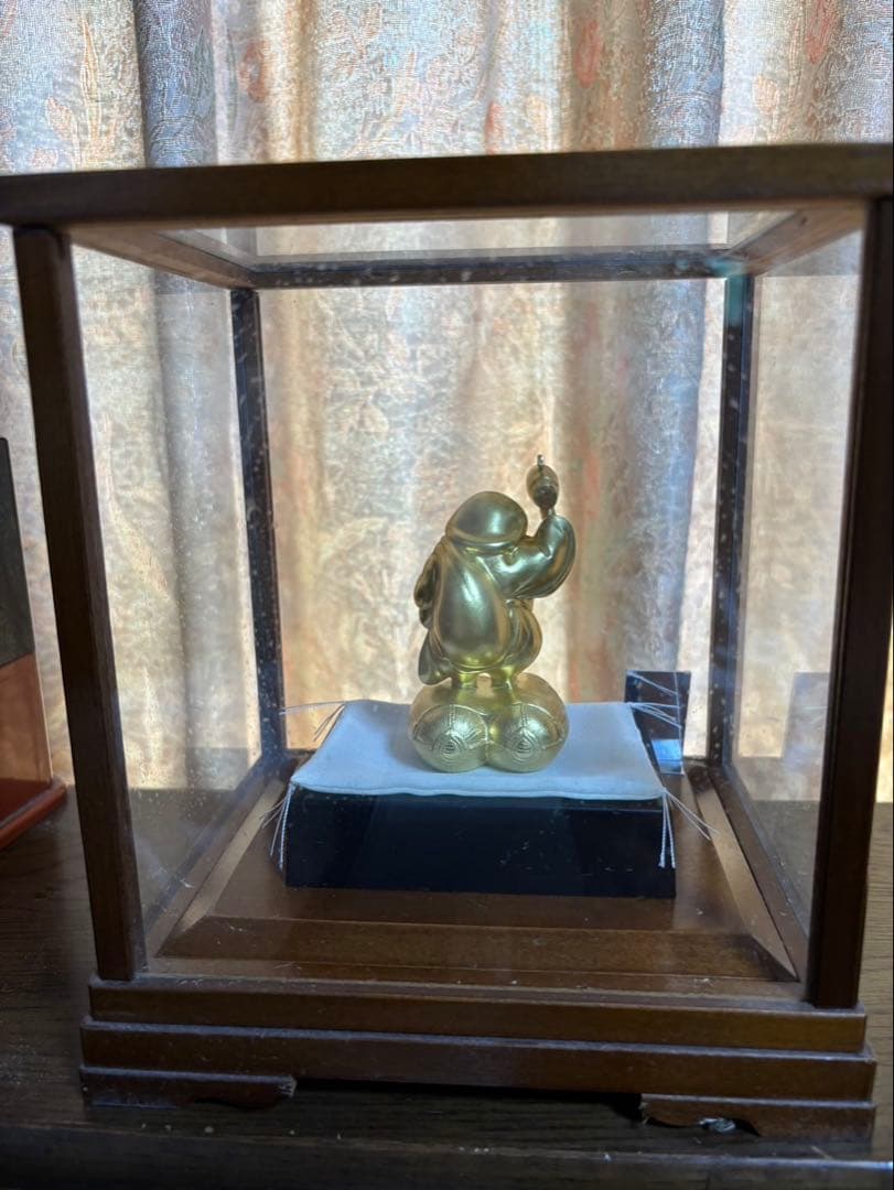 【値下げ】純銀製　大黒天　置物　縁起物【9/6発送】