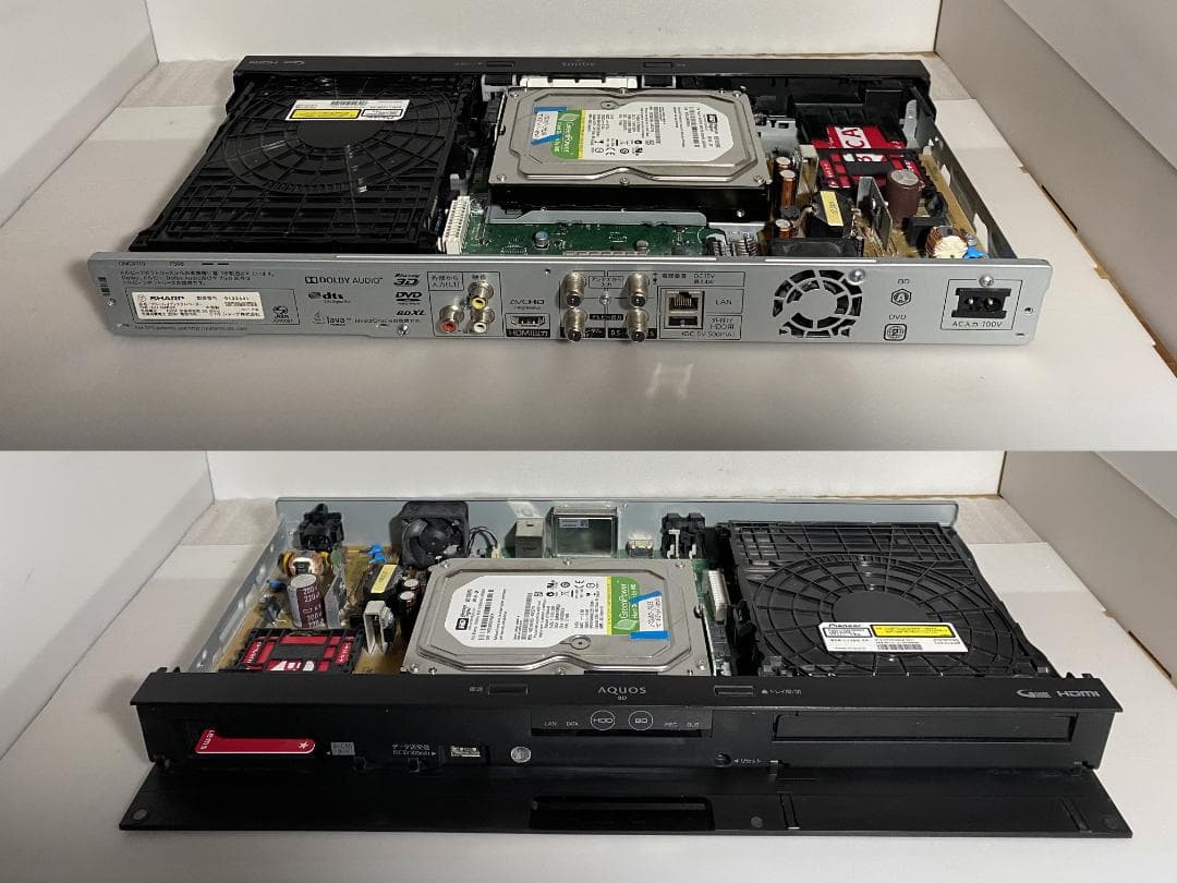 本体のみ　BD-ＮW520　17年製 容量アップHDD：1TB