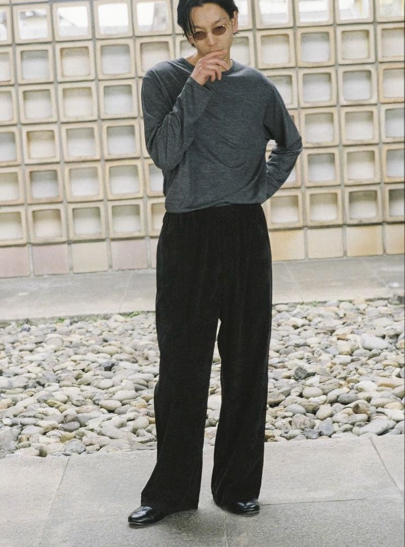 パンツ LIDNM RAYON VELVET M-52 PANTS