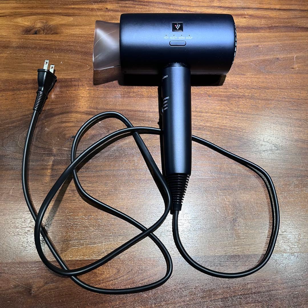 シャープ ドライヤー IB-P801-B ミッドナイトブラック