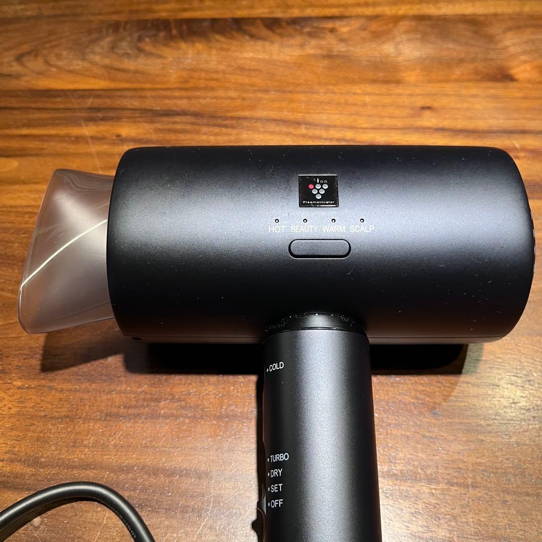 シャープ ドライヤー IB-P801-B ミッドナイトブラック