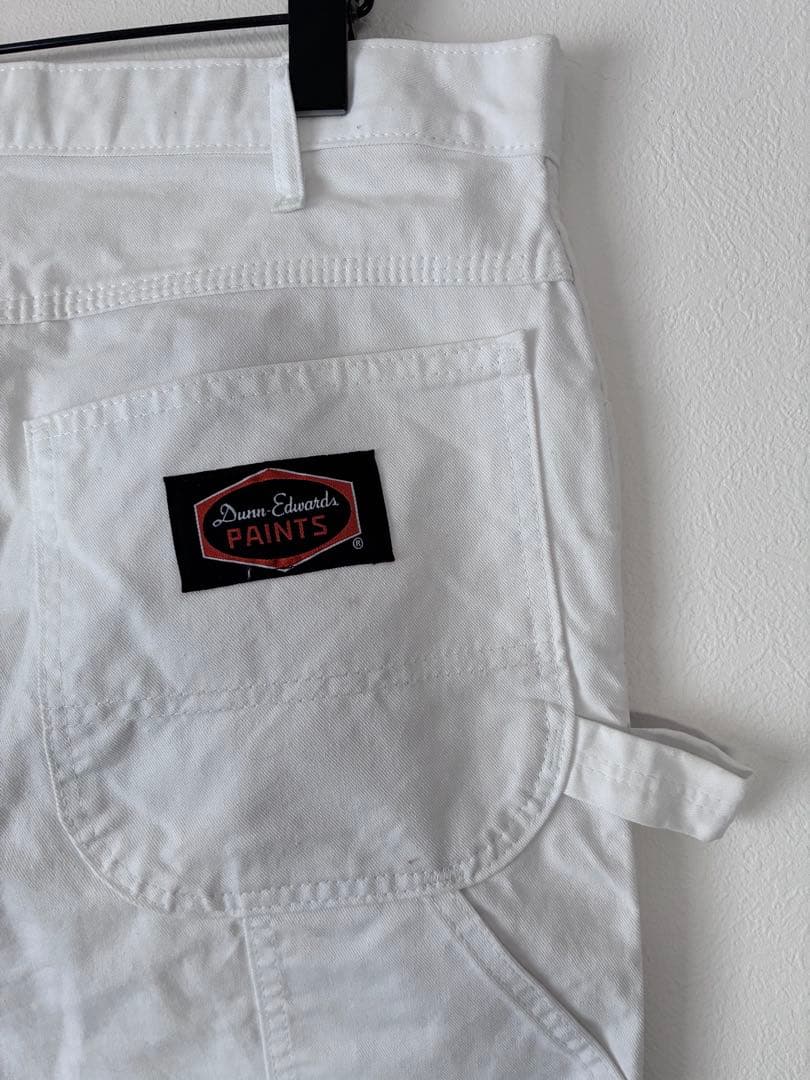 Dickies ペインターパンツ　ワークパンツ　ホワイト　ストレート