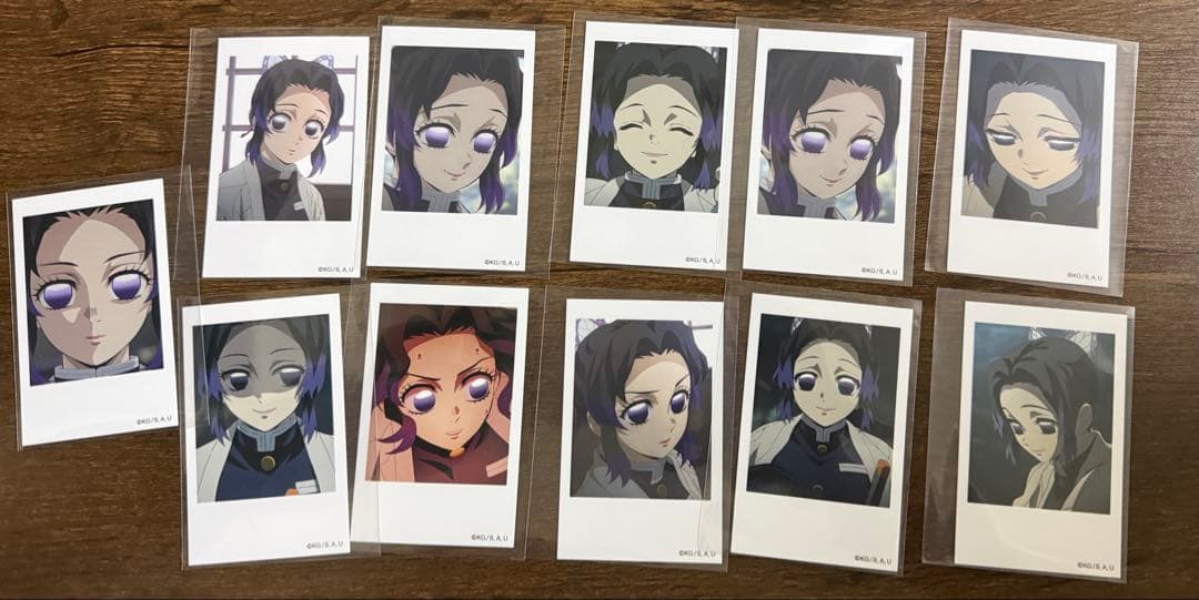 しのぶ　ノーマルチェキセット　拍立得小卡套組