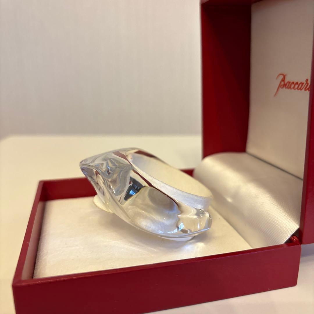 バカラ　baccarat オセアニア　バングル　クリア　ブレス