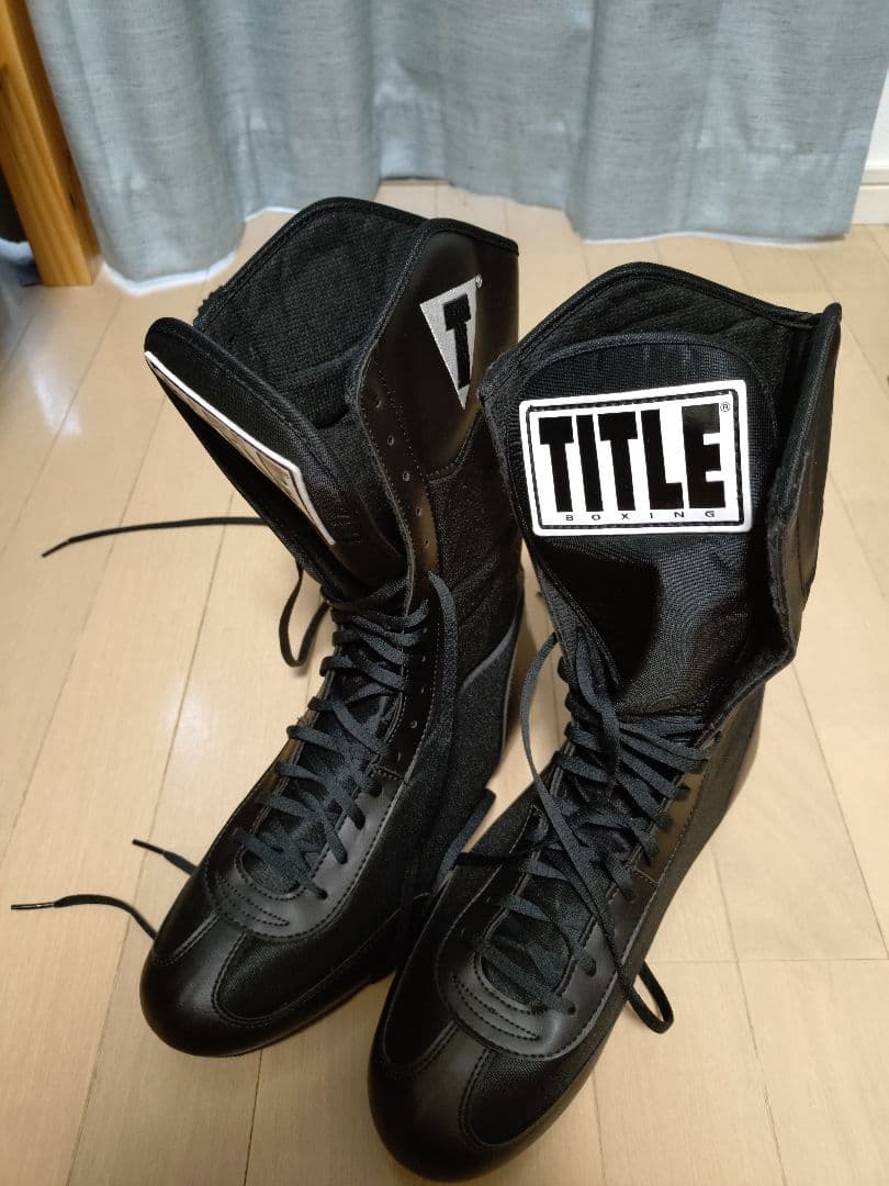 TITLEボクシング　ハイカットシューズ　USサイズ10（箱付き）