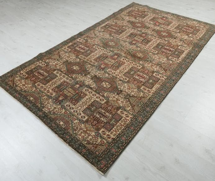 むむまま トルコ ヴィンテージラグ A8