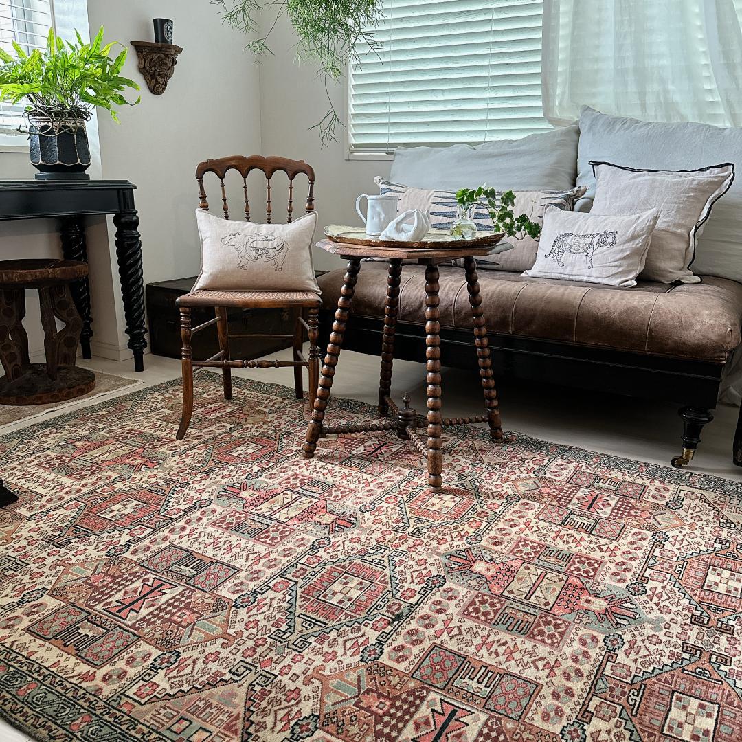 むむまま トルコ ヴィンテージラグ A8