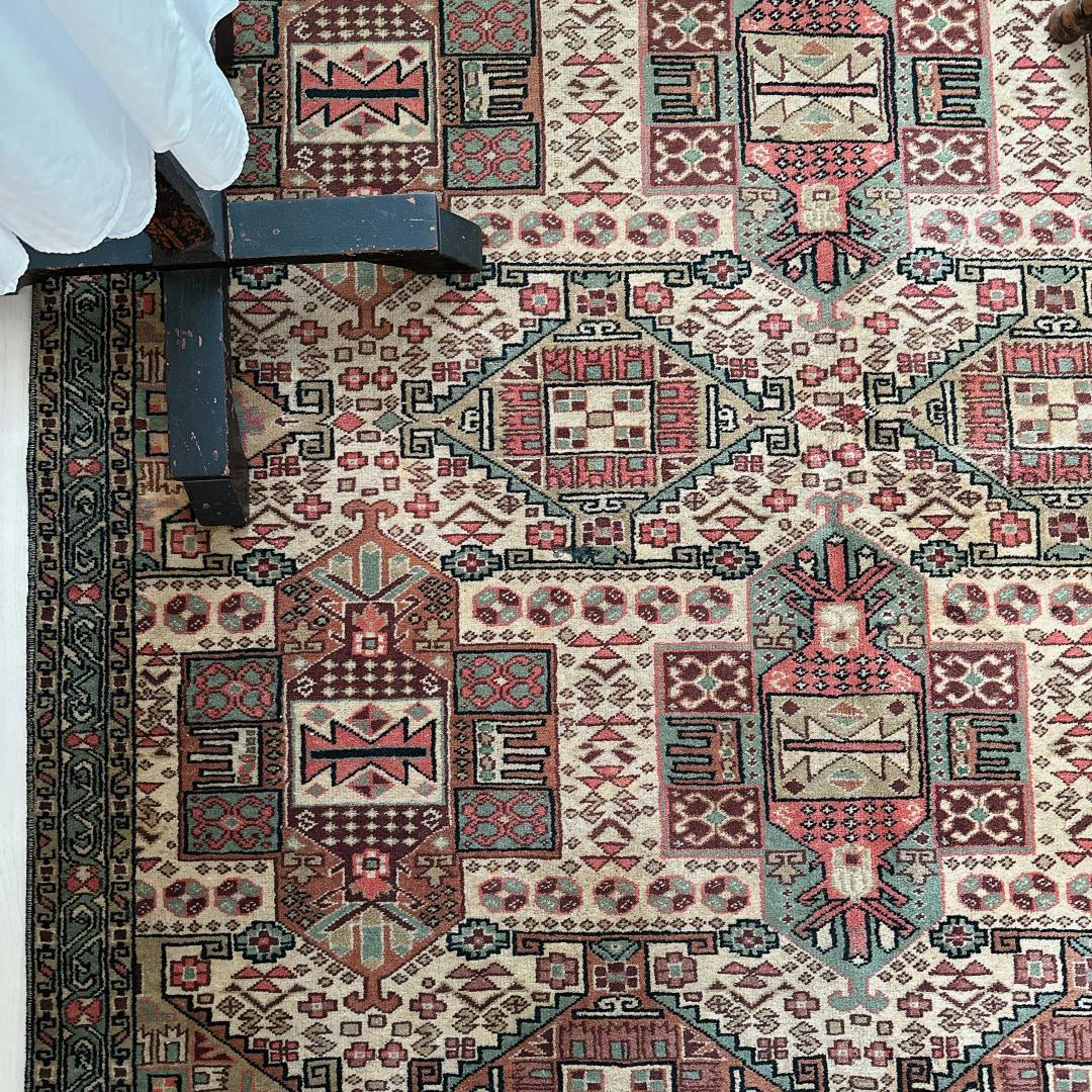 むむまま トルコ ヴィンテージラグ A8