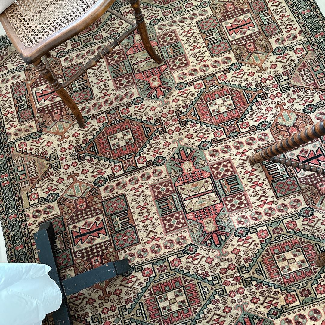 むむまま トルコ ヴィンテージラグ A8