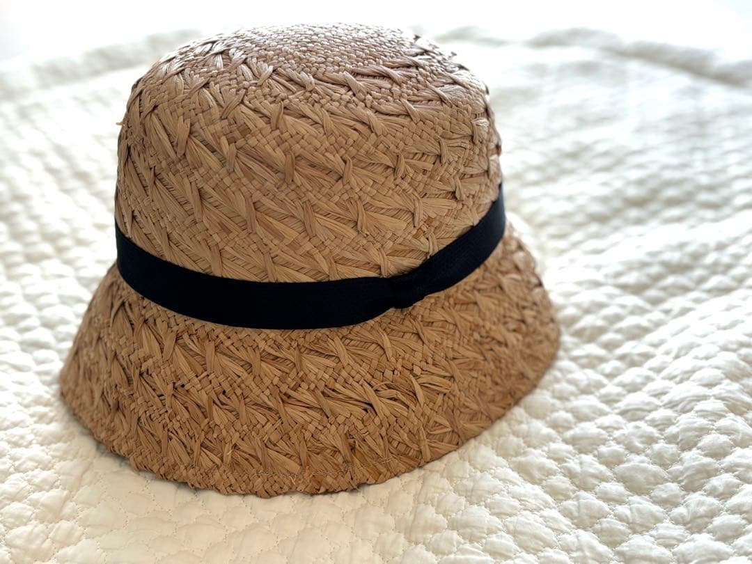 UNLIENSアンリアン raffia baguette hat