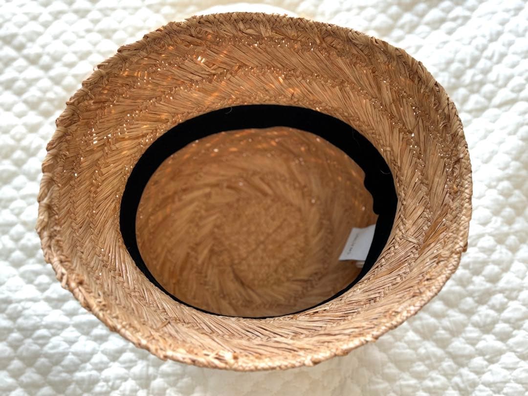 UNLIENSアンリアン raffia baguette hat