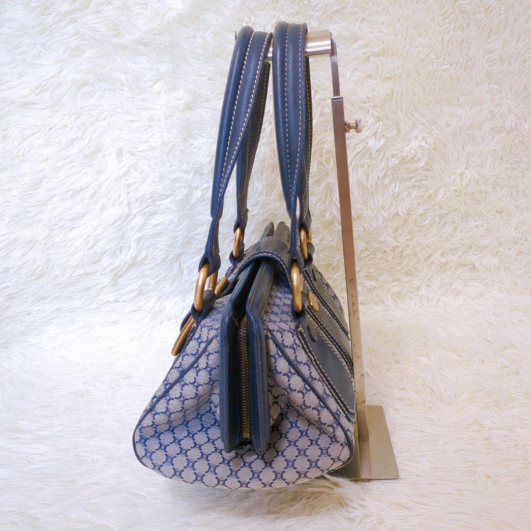 CELINE ハンドバッグ ドクターズバッグ ネイビー